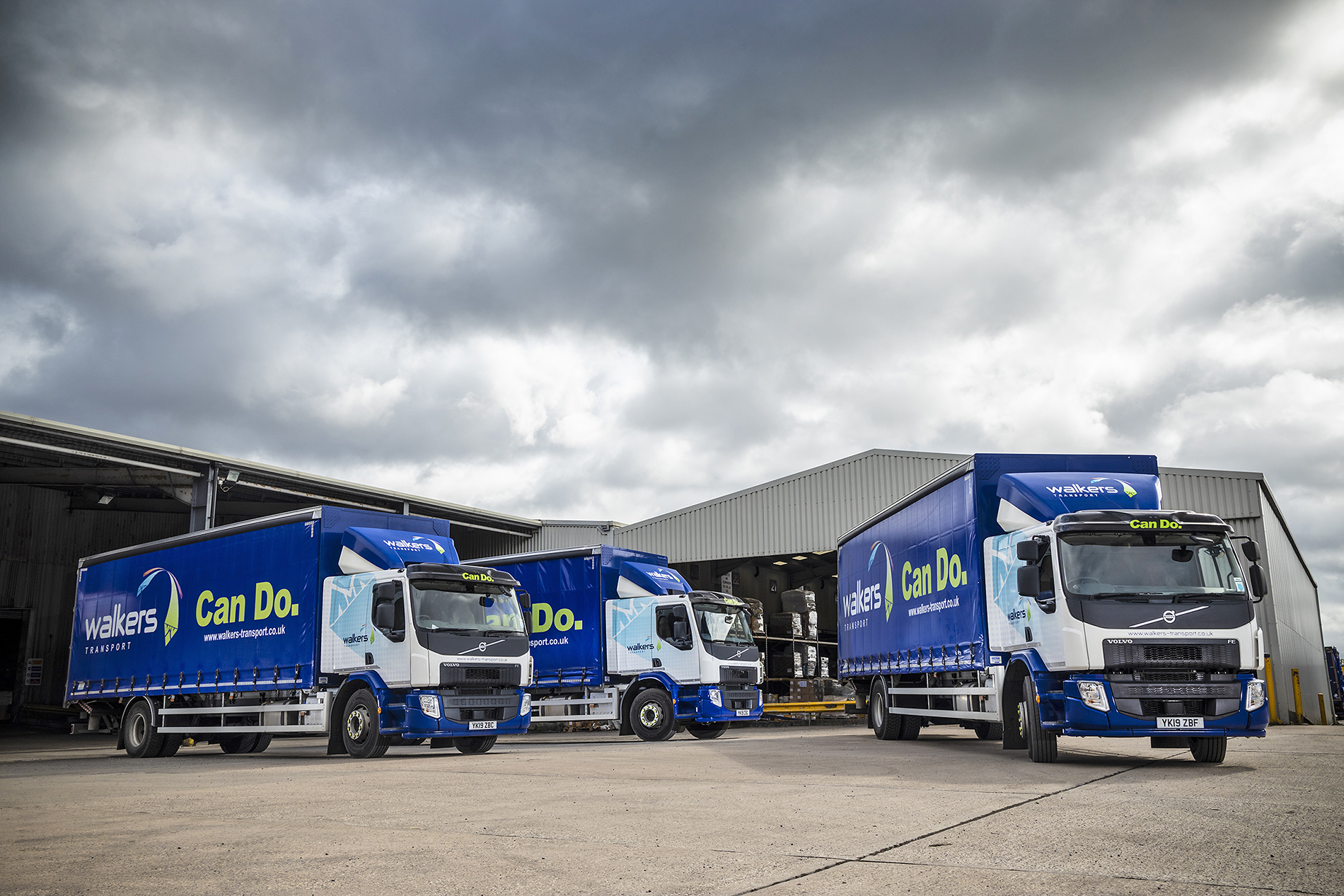 Nine Volvo FE rigids are key to expansion plans at Walkers Transport