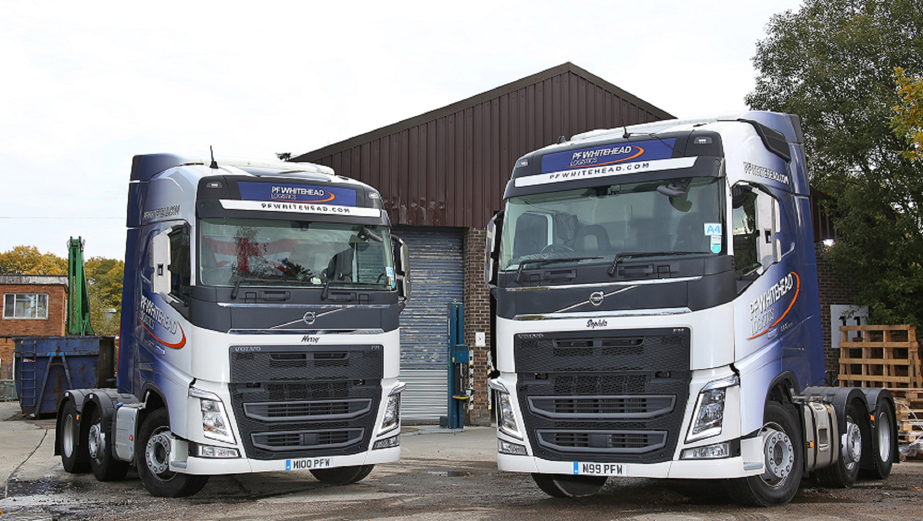 Volvo's Industry Leading Backup Levels Help P.F. Whitehead Move Forward