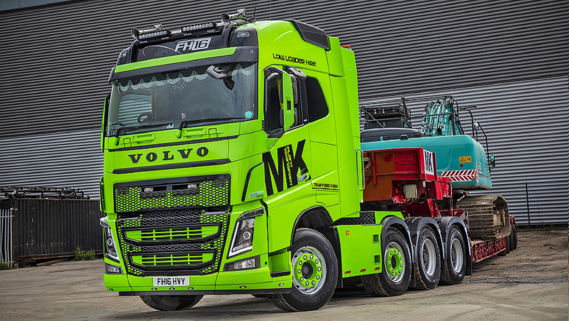MK Plant Transport goes green with a new flagship Volvo FH16650 8X4