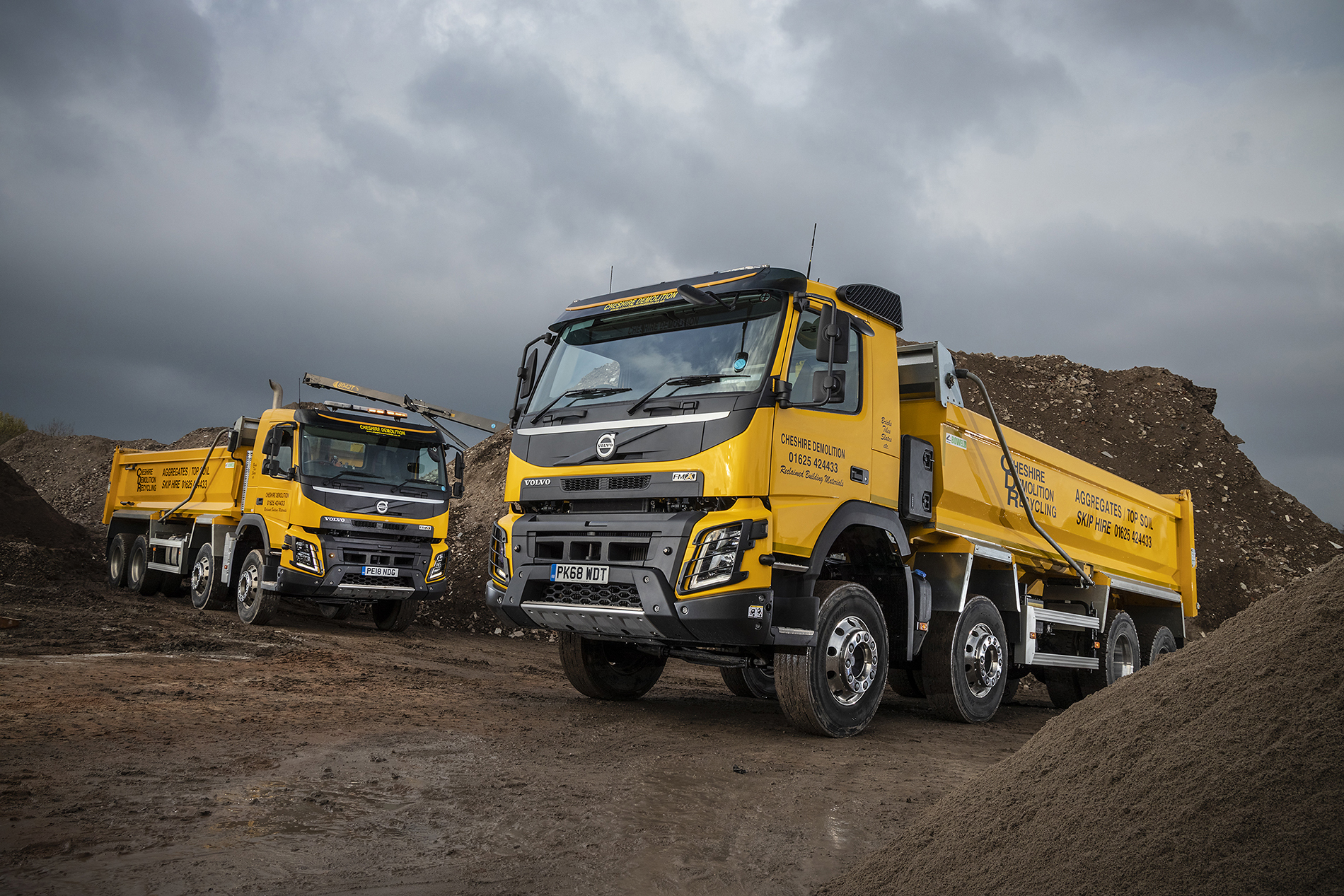 Cheshire Demolition Can't Knock Volvo's Robust FMX Rigids