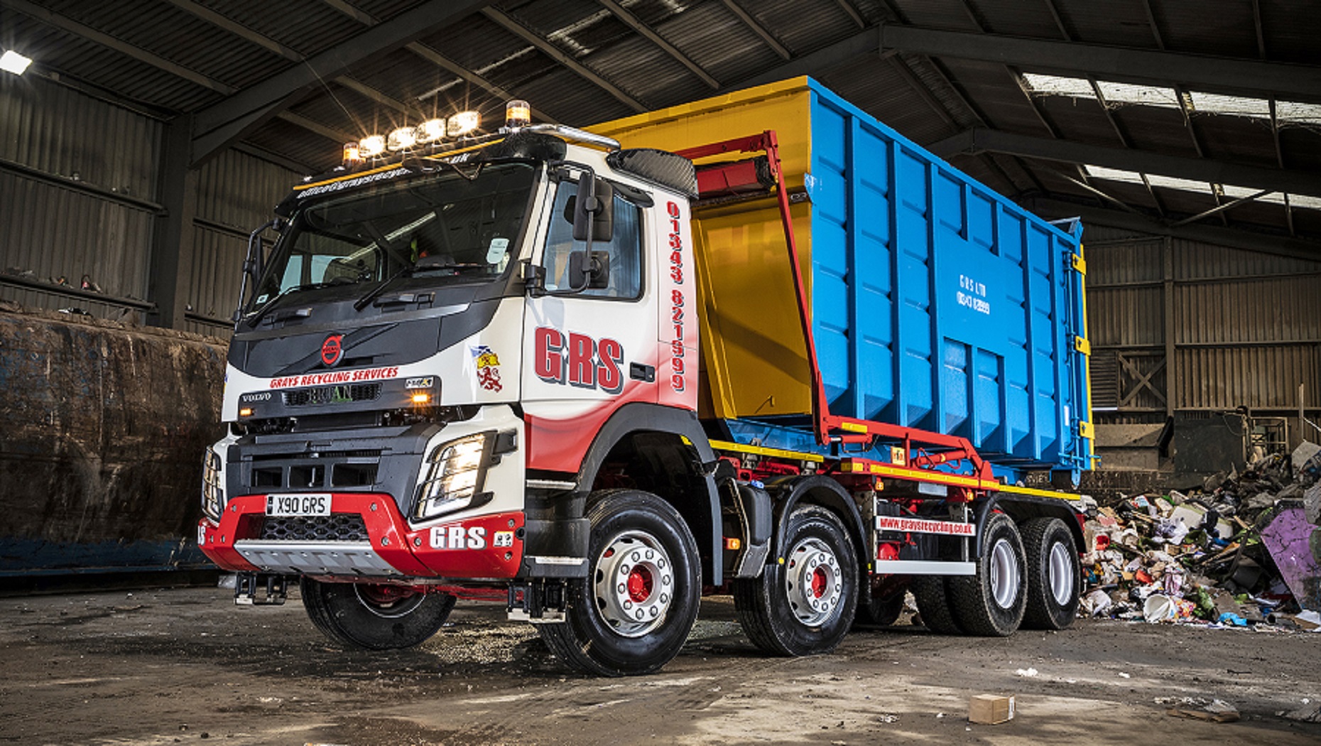Volvo's service levels seal the deal for Grays Recycling Services