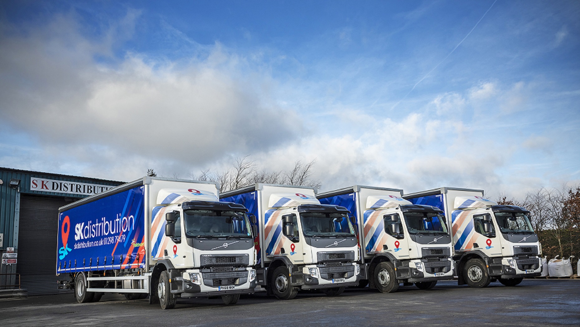 Sse Distribution Vehicles New Volvo FE trucks take SK Distribution into their comfort zone