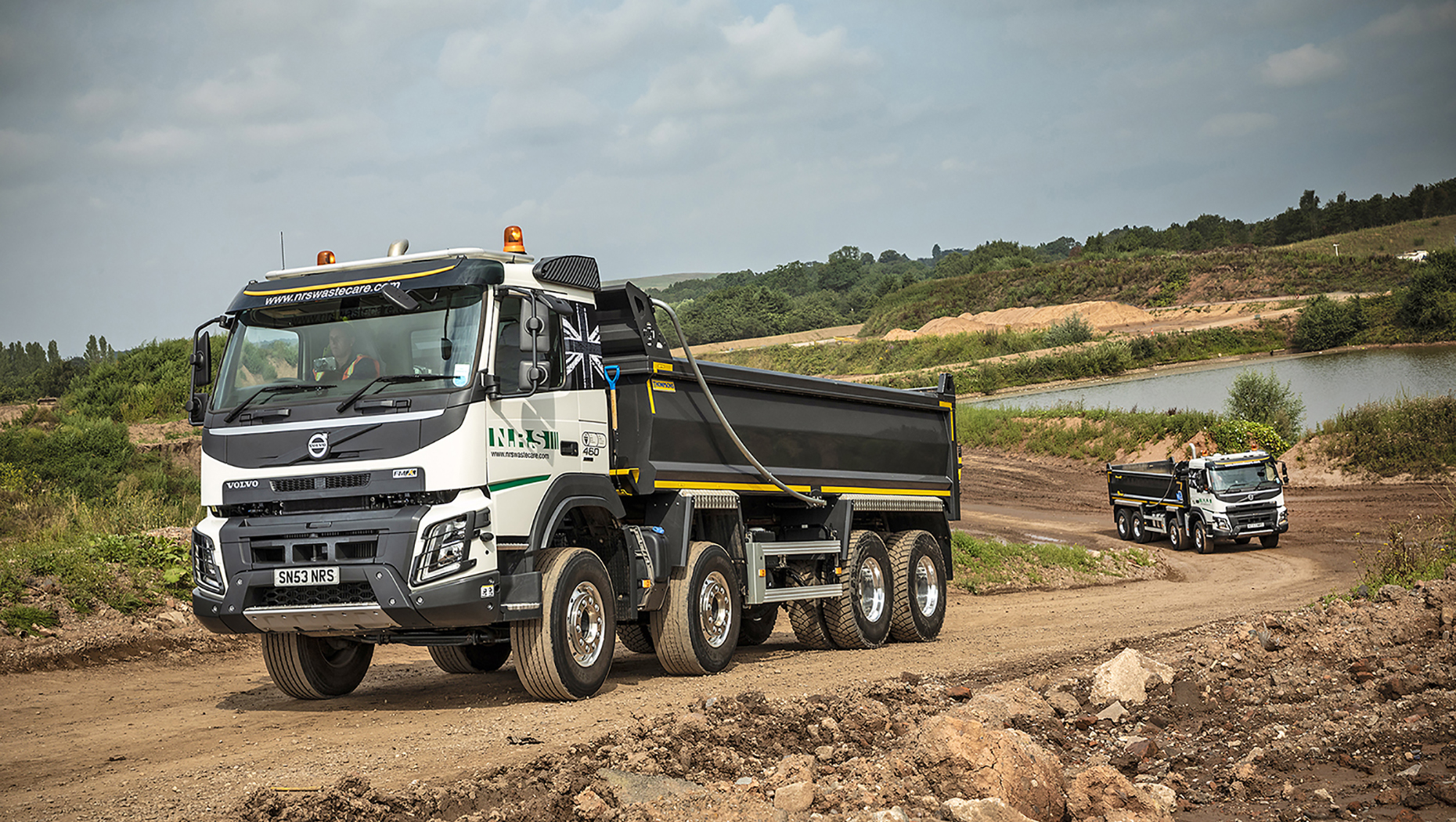 New Volvo FMX tippers for NRS Ltd