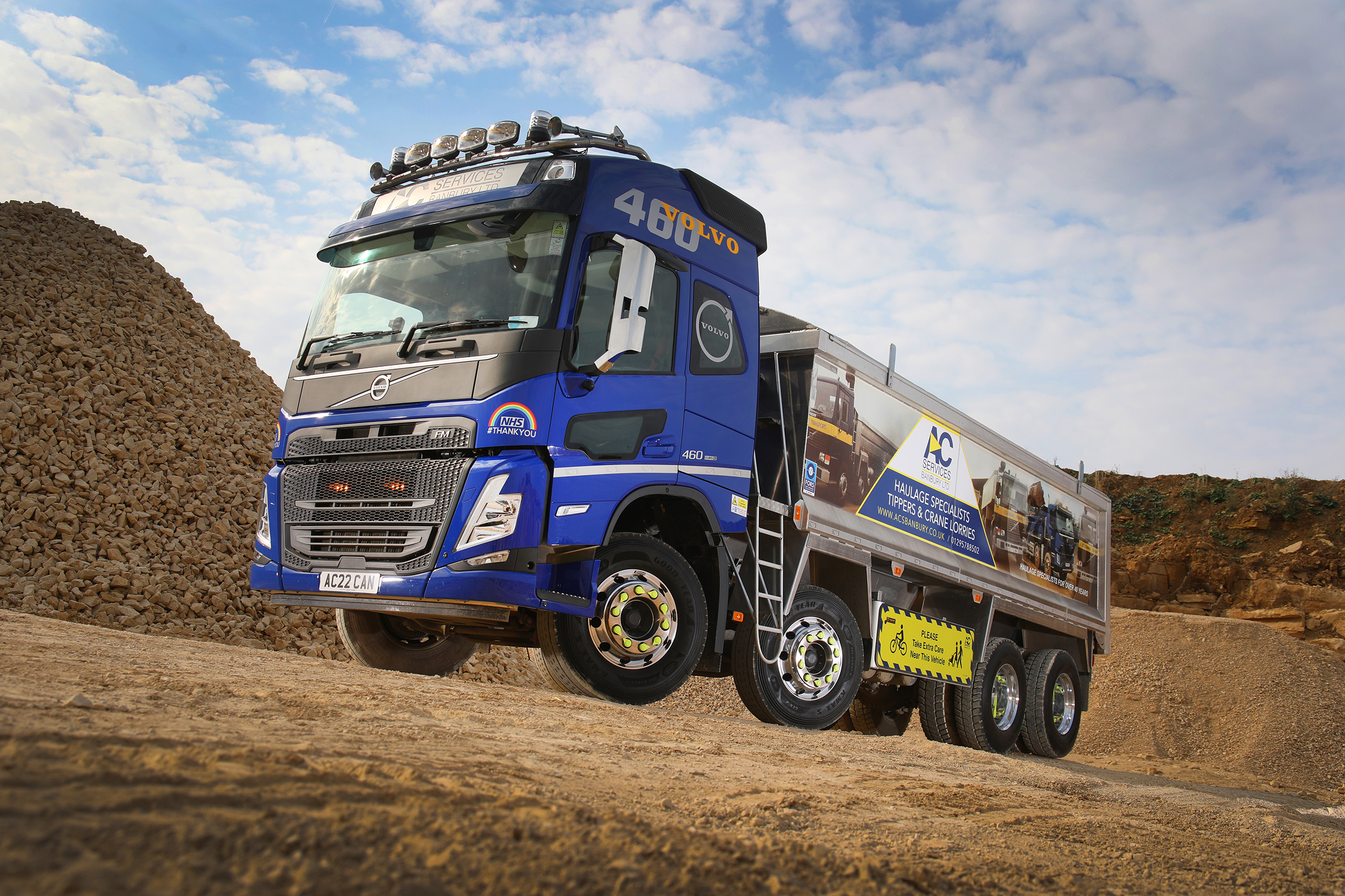 VOLVO. FH-460 FMX, C.O.E. Tipper.