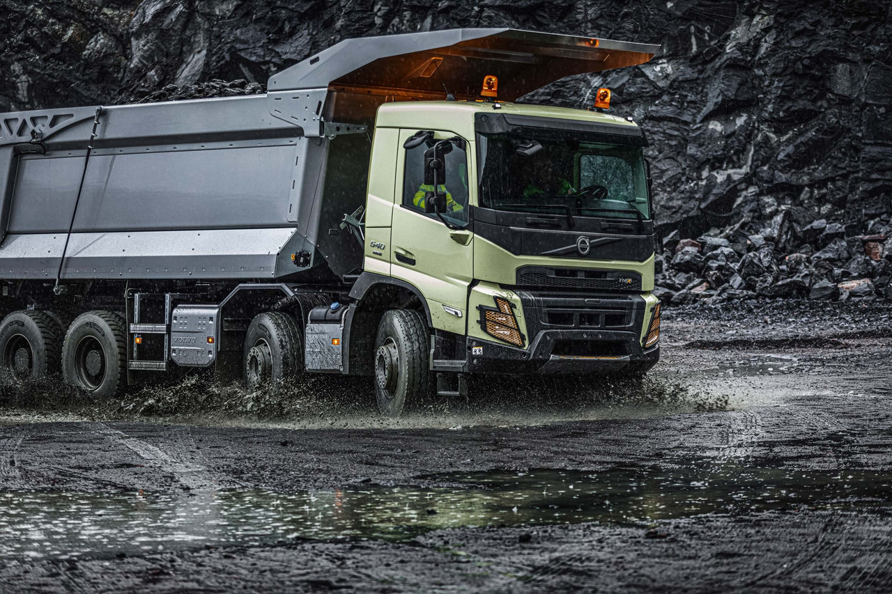 Volvo FMX a robust construction truck Volvo Trucks